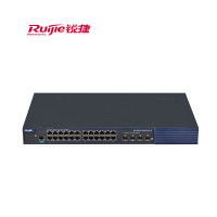 锐捷(Ruijie)二层网管千兆POE交换机24口 RG-S2910C-24GT2XS-HP-E