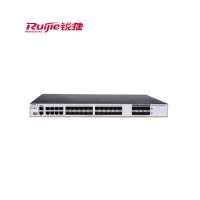 锐捷(Ruijie)三层网管千兆交换机 24口核心交换机 RG-S5760C-24SFP/8GT8XS-X