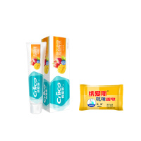 纳爱斯清新鲜果牙膏120g+ 纳爱斯硫磺药皂90g