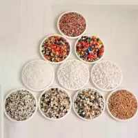 白玉石 大颗粒沙石粒肉植物水培石铺面石子(斤)