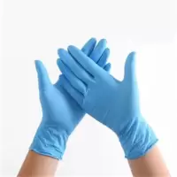 鸿图(HOMETO) 一次性丁腈手套pvc复合乳胶橡胶手套