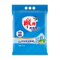 雕牌 速溶快洁冷水速效无磷洗衣粉 5kg*2大袋