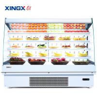 星星(XINGX)IVMC-2.5-10020WB(白) 超市风幕柜 展示柜 冰柜保鲜柜 水果蔬菜冷藏柜
