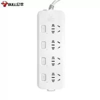 公牛(bull)袋装延长线插座 S1043 1.8m 礼品