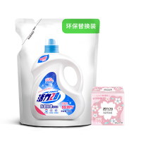 活力28除菌除螨洗衣液750g*1袋+樱花内衣除菌皂101g*2块套装除菌除螨内衣皂