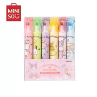 名创优品(miniso) Sanrio Characters系列糖果荧光笔筒套装(六支装)
