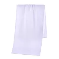 全禾 定制纯棉运动毛巾约110*32cm 白色