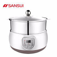 山水(SANSUI)5L多功能电蒸锅 JM-SZG1006
