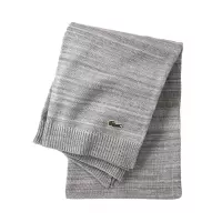 Lacoste LCPJ-003 L Living 全棉色织披肩(灰)