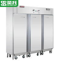 圣托(Shentop)高温推车款消毒柜大型 立式三门热风循环 商用饭馆酒店学校厨房工程消毒碗柜 RTP1800-D9
