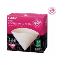 HARIO咖啡滤纸 手冲咖啡V60滴漏式咖啡过滤纸VCF 02原木100枚盒装