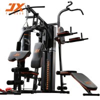 JX军霞综合训练器家用多功能健身器材三人站大型力量组合运动健身器械JX-DS930