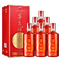 贵州茅台酒厂集团技术开发公司 茅台醇(红酩)飞天仕女图礼盒 53度酱香型白酒500ML*6瓶 整箱装