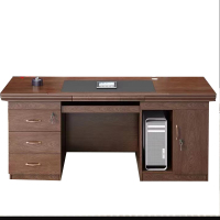 质凡办公家具主管办公桌经理油漆办公小班台