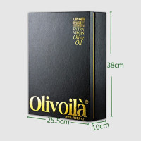 欧丽薇兰(olivoila) 高多酚特级初榨橄榄油750ml*2瓶/盒