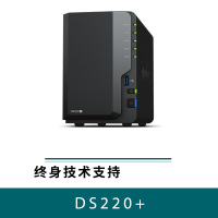 天硕SynologyDS220+ 群晖DS218+网络存储器文件服务器2盘位家用私有云NAS个人云盘(BY)