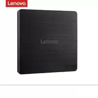 联想8倍速 USB2.0 外置光驱 外置DVD刻录机 移动光驱 黑色(兼容Windows/苹果MAC系统/GP70N)