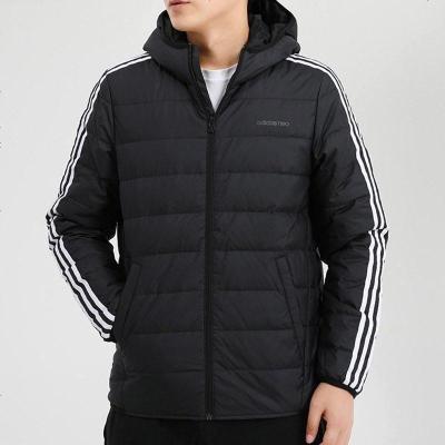 Adidas阿迪达斯NEO秋冬新款男装休闲保暖羽绒服外套 GJ8784