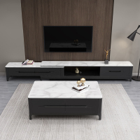 电视柜茶几组合套装现代简约小户型北欧茶台桌子可伸缩地柜茶几电视柜客厅精品家具