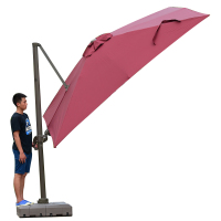 国产定制 户外遮阳伞庭院伞大型太阳伞3米方形