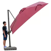 国产定制 户外遮阳伞庭院伞大型太阳伞3米方形