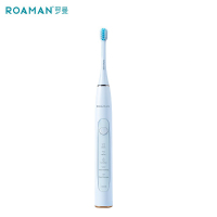 罗曼(ROAMAN) 声波电动牙刷软毛牙刷头+洁面 T10 蓝色