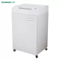 三木(SUNWOOD)HM822碎纸机 大型碎纸机 大功率高效率 电动办公可碎22张 40分钟 52L 单次22张