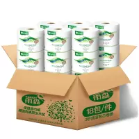 雨森 绵柔布韧空心卷18卷*150g/箱 SW