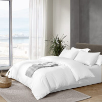 奥一家纺 长绒棉80支纱四件套被套200*230cm床单250*250cm枕套48*74cm