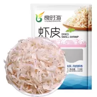 良时海 虾皮110g/袋 大连淡干小虾米虾干国产海鲜海产干货 速食蛋汤食材