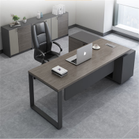 祺彧 经理桌 款式四 1.6米 含侧柜 SLK-5218L 单位:组
