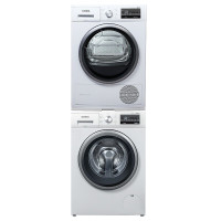 西门子 洗衣机WM12P2602W+西门子烘干机WT47W5601W(含五年延保)(套)