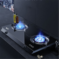 好太太煤气灶 玻璃涡轮8腔双灶