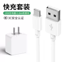 适用vivo数据线双引擎闪充X21x23x安卓手塔菲克vivo快充数据线5A快充type-c接口(1条装+18W充电头)