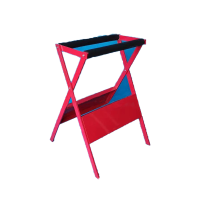 DP 网球拍收纳架 羽毛球拍货架 球馆羽毛球拍陈列架 体育用品展示架50*50*70