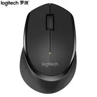 罗技 Logitech M275 鼠标 无线鼠标 办公鼠标 右手鼠标 黑色 带无线2.4G接收器 计量单位:个