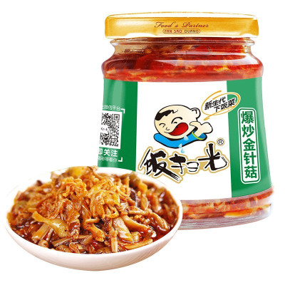 饭扫光(爆炒金针菇)280g*12瓶