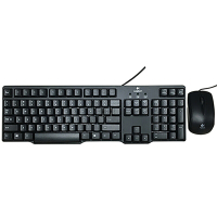 罗技 Logitech罗技 Logitech MK100 2代 经典键鼠套装 鼠标键盘套装黑色 计量单位：套
