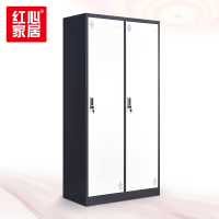 〖红心〗SHX115 更衣柜2门 钢制铁衣柜储物柜W900*D500*H1850