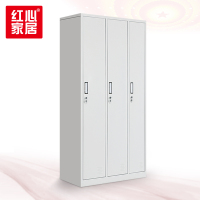 〖红心〗SHX26 三门衣柜 铁皮储物更衣柜W900*D420*H1800