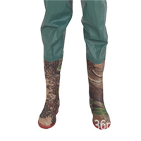 野成裕星半身无口袋连体钓鱼下水裤捕捞抓鱼背带皮叉绿双胶背带里面双胶不加口袋