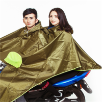青松 QS-1701双人摩托车时尚型雨披