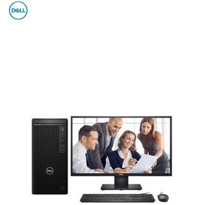 戴尔(DELL)3080MT 办公台式电脑+21.5寸(I5-10500 8G 1T+256G 2G独)