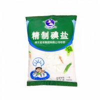 云鹤牌精制碘盐500g 5袋/包