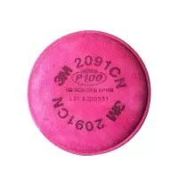 3M防毒面具口罩防尘面具面罩KN95防甲醛防雾霾PM2.5喷漆防护yzlp_171 2091CN滤棉x2片 NZM