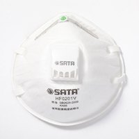 世达(SATA)自吸过滤式防颗粒物呼吸器[KN95杯形带阀口罩](HF0201V)YS NZM
