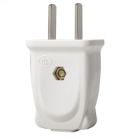 鑫和信二脚10A插头家用电源插头