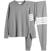 鹏威运动冬服套装（长袖+长裤） 灰色/套