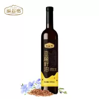 福益德(FUEDER) 低温冷榨亚麻油 家用小瓶装500ML
