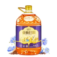 福益德(FUEDER) 一级物理压榨纯亚麻籽油5升